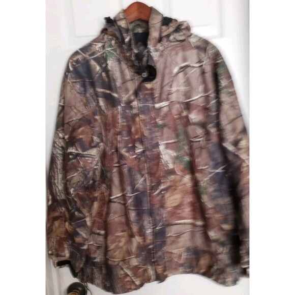 Field & Stream Men's Full Zip Hooded Insulated Camo Large Hunting Jacket… - Picture 1 of 11